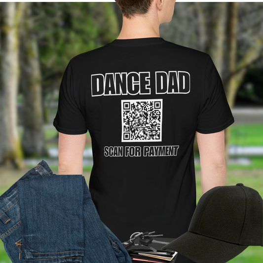 Dance Dad Scan for Payment (Back Print)