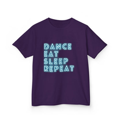 Dance Eat Sleep Repeat Teal Youth