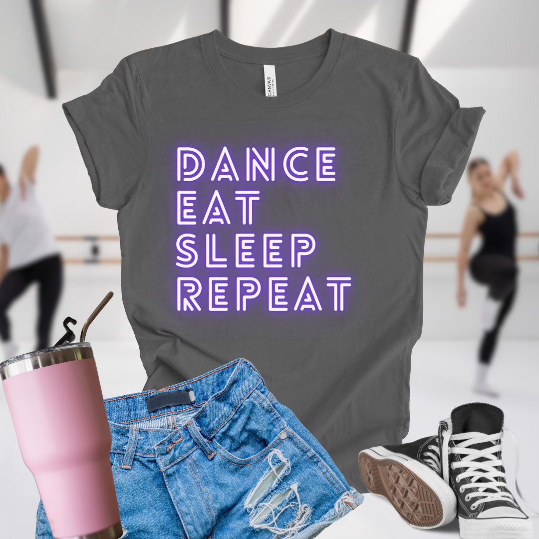Dance Eat Sleep Repeat Purple