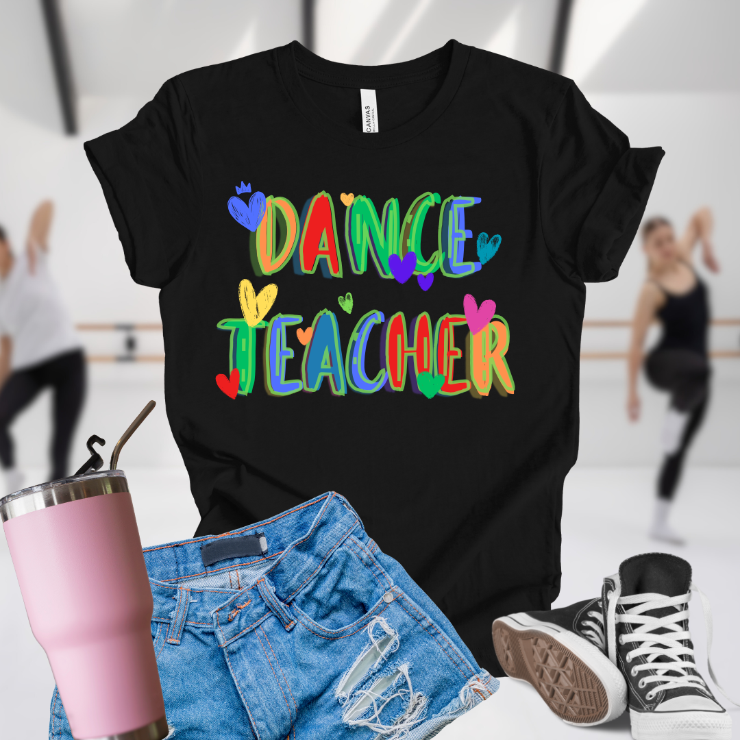 Dance Teacher w/ Hearts