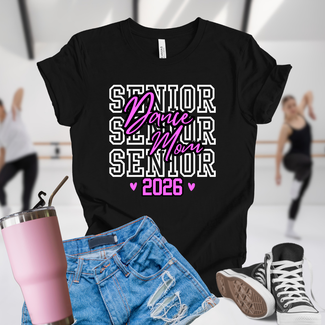 Senior Dance Mom 2026 Hearts