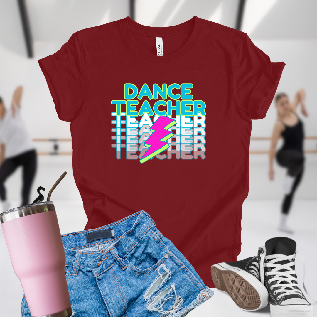 Dance Teacher Lightning Bolt