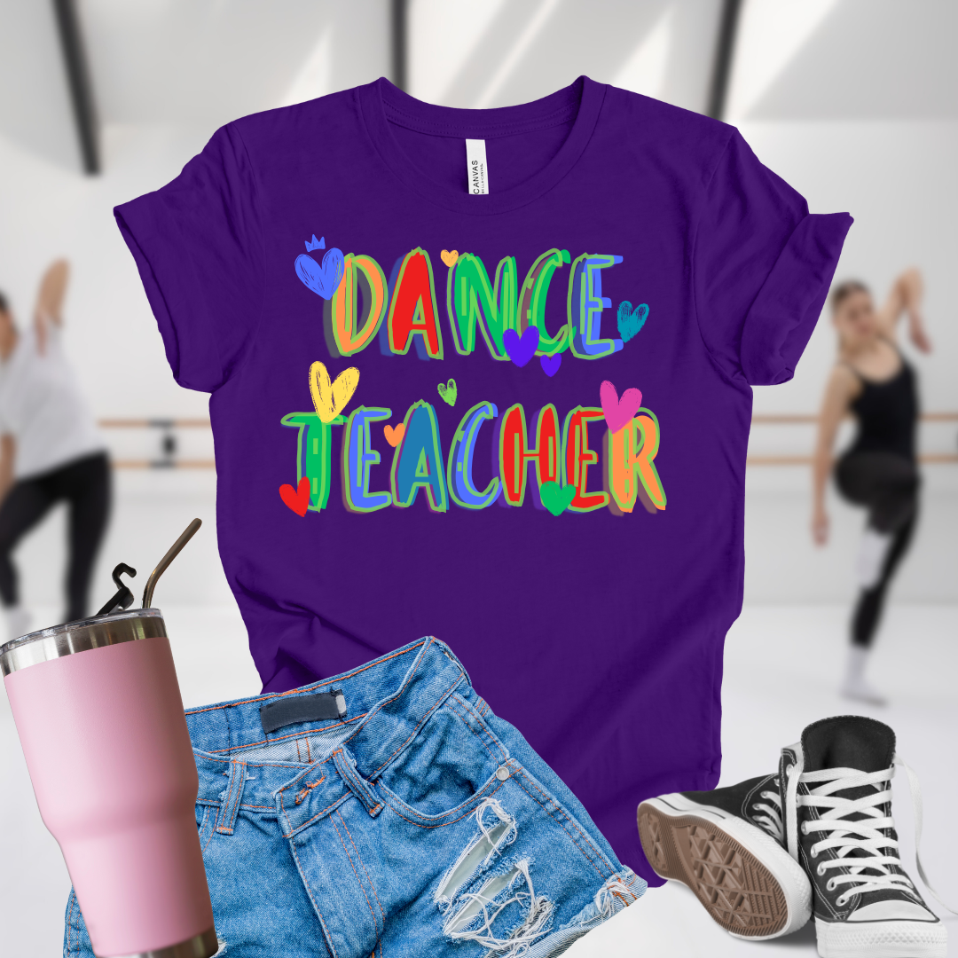 Dance Teacher w/ Hearts
