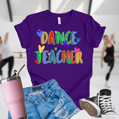 Dance Teacher w/ Hearts