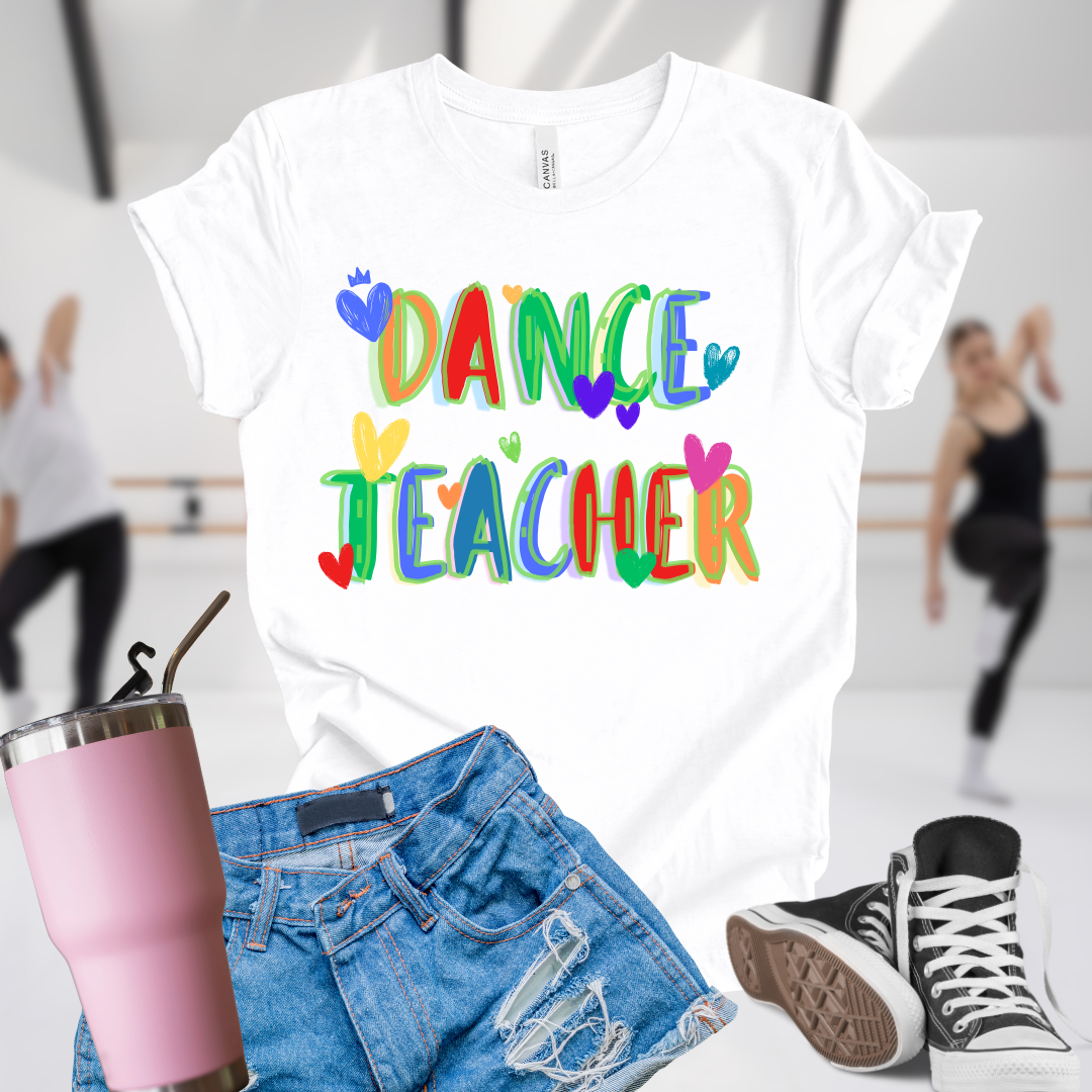 Dance Teacher w/ Hearts